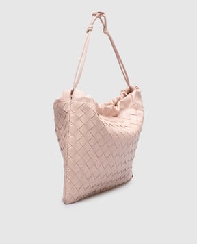 Bottega Veneta Розовая кожаная сумка Dustbag 796728V3IV1