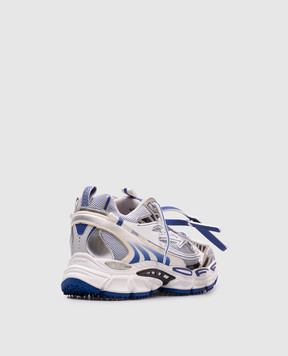 Off-White Сині кросівки Be Right Back OMIA295S25FAB005