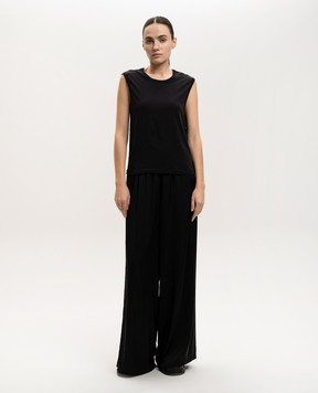 Ann Demeulemeester Черный топ Sunset Bleeding B0012541FA206