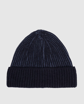 Doriani Cashmere Синя шапка з кашеміру 142B10