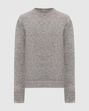 Jil Sander Сірий светр з вовни альпаки J53GP0012J14523
