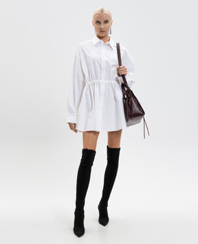 Balenciaga Біла сукня-сорочка 852450TRM28