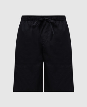 Dolce&Gabbana Чорні шорти з логотипом GV37ATGF855