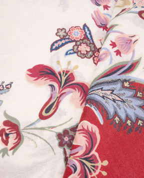 Etro Бежевый платок с узором Пейсли WAYA0001AV768