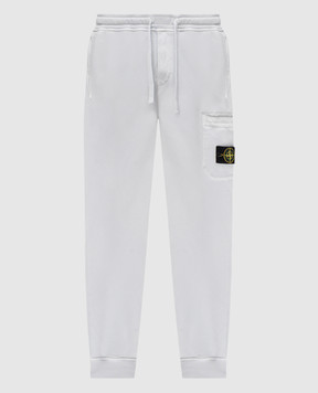 Stone Island Серые джогеры с логотип патч K1S156200644S0051