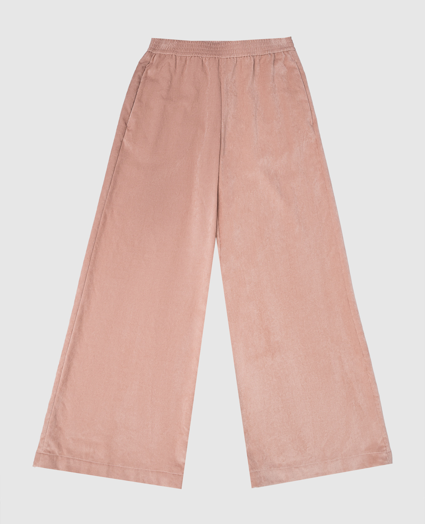

Детские розовые брюки с логотипом, Розовый, Повседневные брюки casual