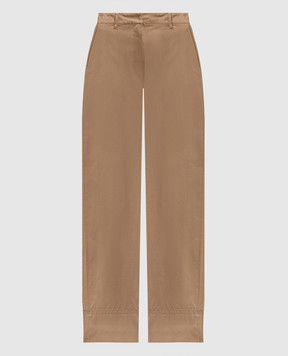 Max Mara Коричневые брюки UNICO UNICO