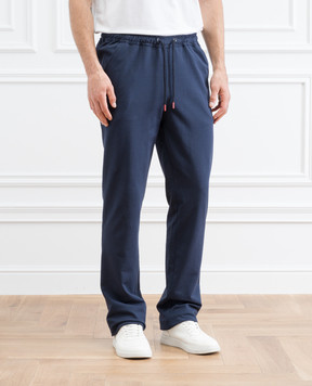 Kiton Сині спортивні штани UPSHORLH08052