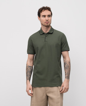 Loro Piana Хакі поло Brentwood FAI4903