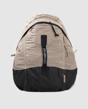 C.P. Company Рюкзак цвета хаки с логотипом MAC115A005269G