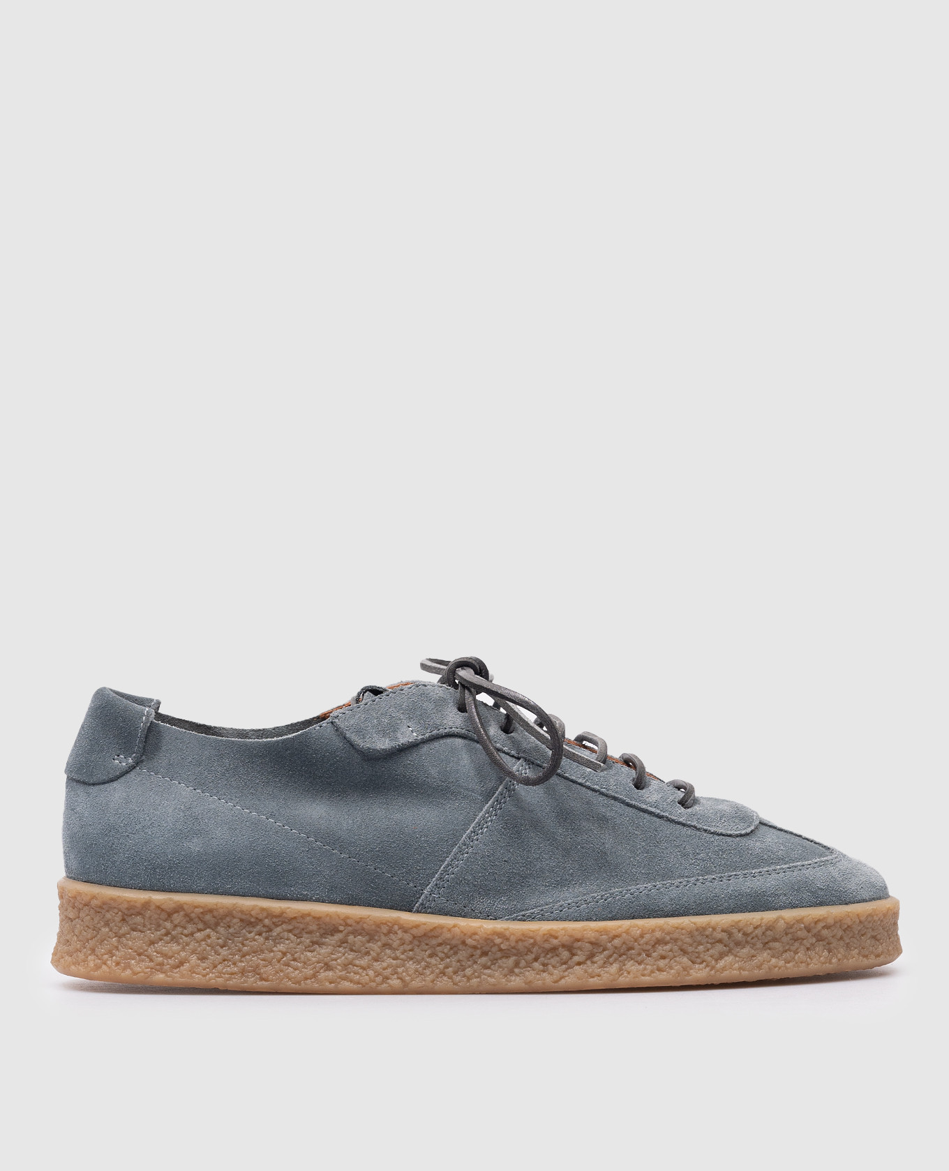 Blue CRESPO sneakers with logo patch