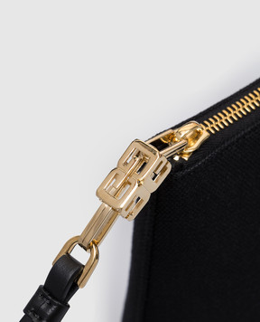 Givenchy Черная косметичка с леном с принтом логотипа. BB60KSB1F1
