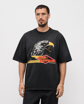 AMIRI Чорна футболка EAGLE AMJYTE1209