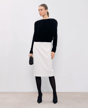 Tom Ford Чорна сукня з шовком AB1564