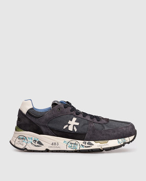 Premiata Синие комбинированные кроссовки MASE MASE7819