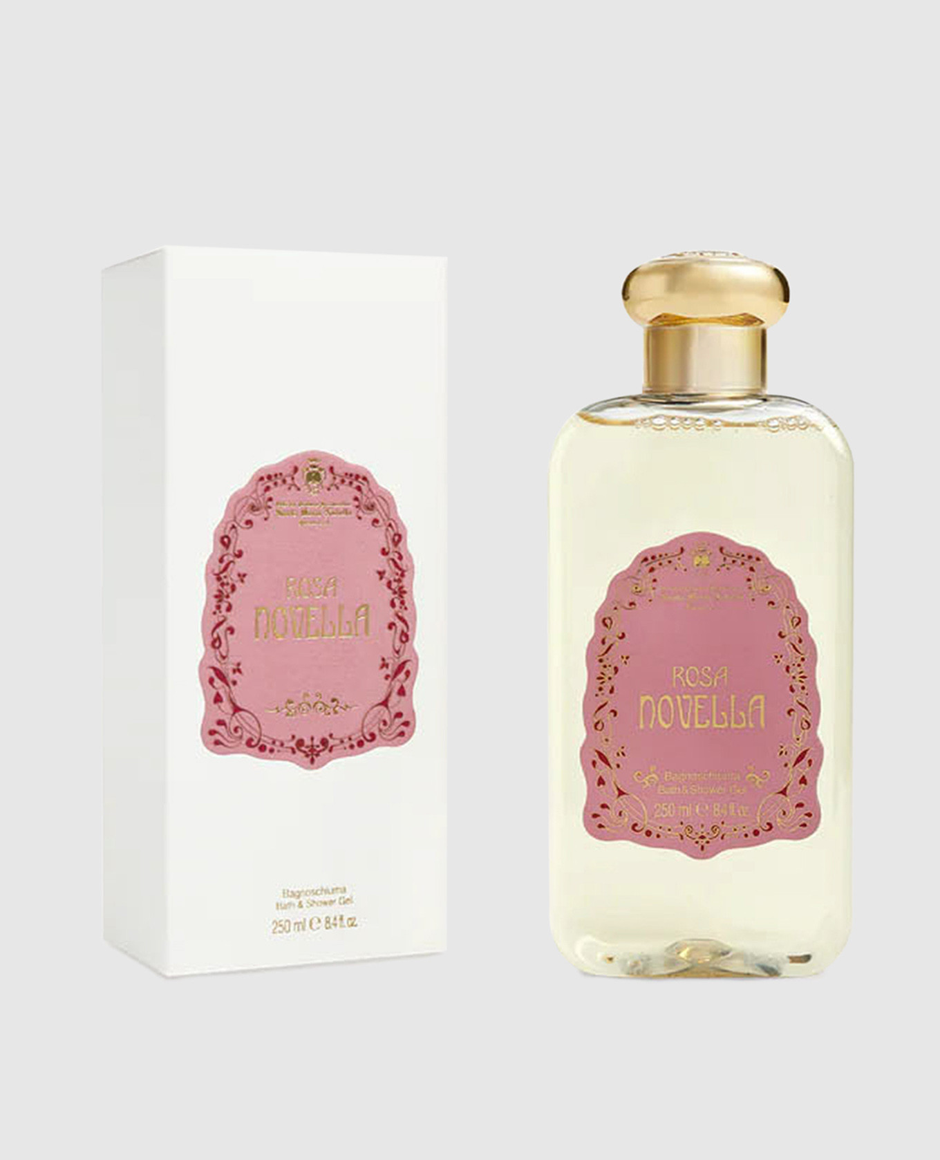 

Женский гель для душа Rosa Novella 250 мл, Желтый, Гели для душа