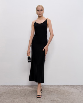 Gabriela Hearst Чорна сукня Adeona із шовку 2259818A115