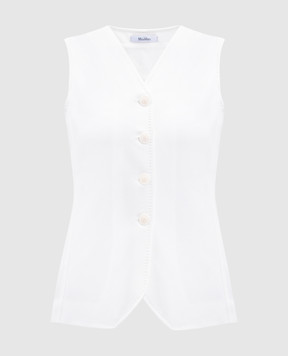 Max Mara Белый жилет FORNOVO FORNOVO
