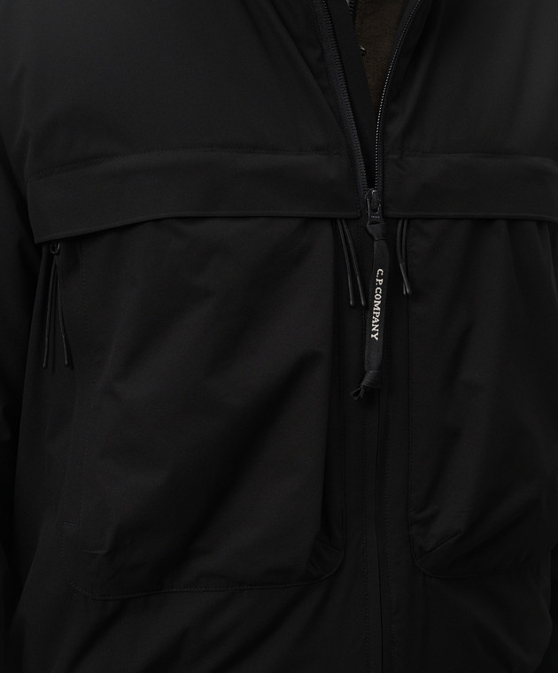 C.P. Company Черная куртка Pro-Tek с логотипом MOW105A004117A изображение 5