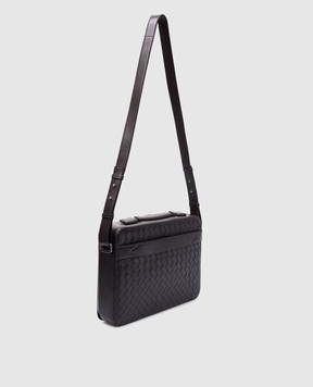 Bottega Veneta Коричневая кожаная плетеная сумка Getaway 786662V2HL1