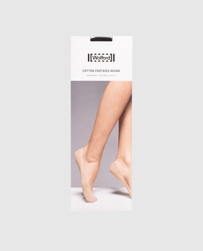 Wolford Чорні шкарпетки-сліди 41531
