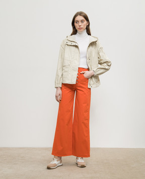 Woolrich Помаранчеві штани з патчем логотипа CFWWTR0176FRUT3695