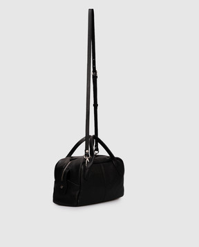 Gianni Chiarini Черная кожаная сумка Emily BS11300COMMGRN