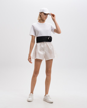 Prada Білі шорти з логотипом 22H840S2021WQ8