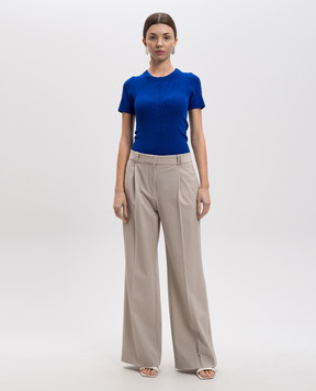 PROENZA SCHOULER Синій топ Sky в рубчик R2517153KY283