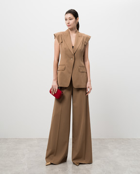 Max Mara Коричневі палацо NINFA з вовни NINFA