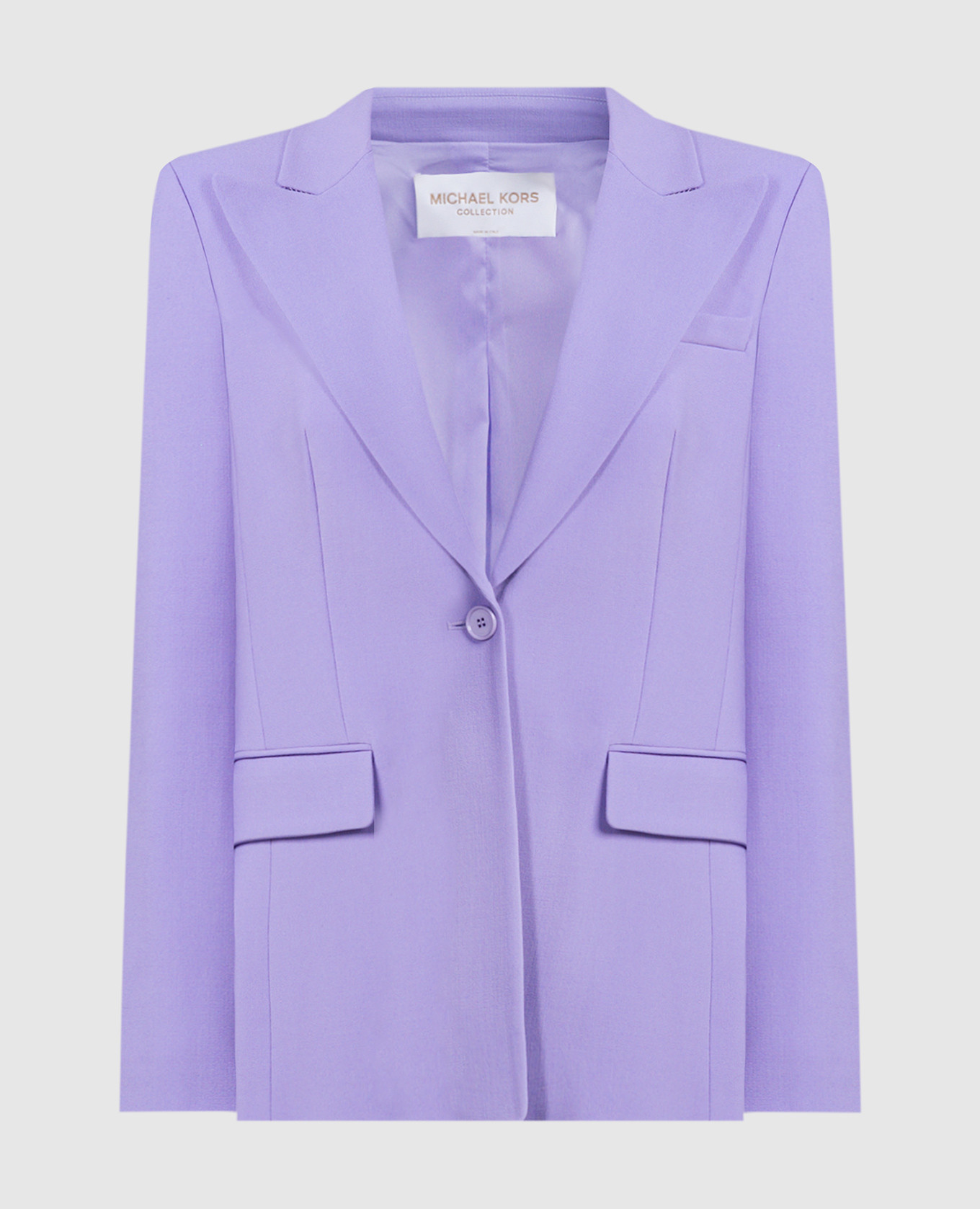 Georgina purple wool jacket