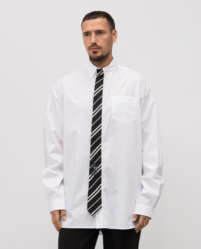 Vetements Біла сорочка з аплікацією UH76SH280Wm