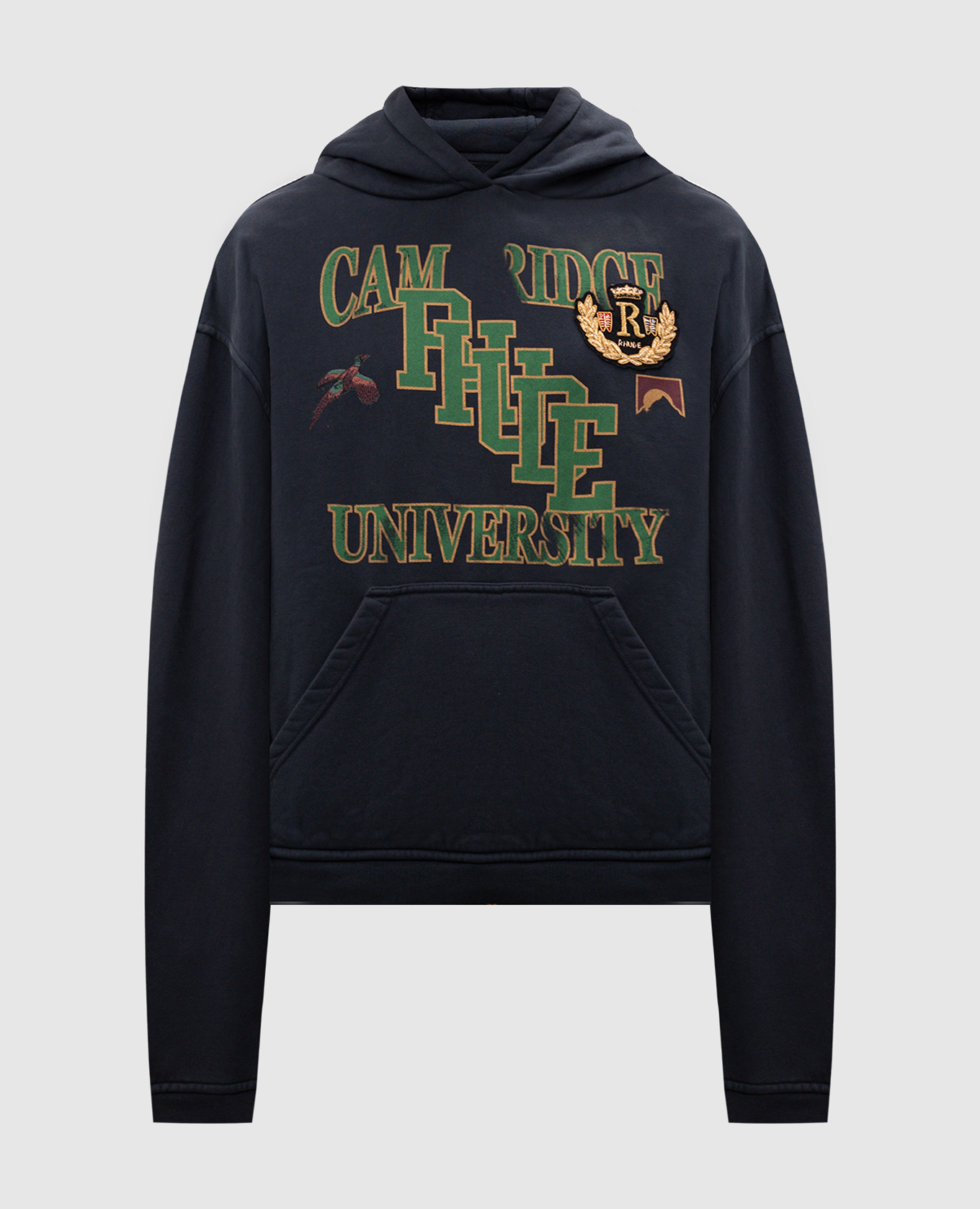 

Синие худи UNIVERSITY с принтом, Синий, Худи