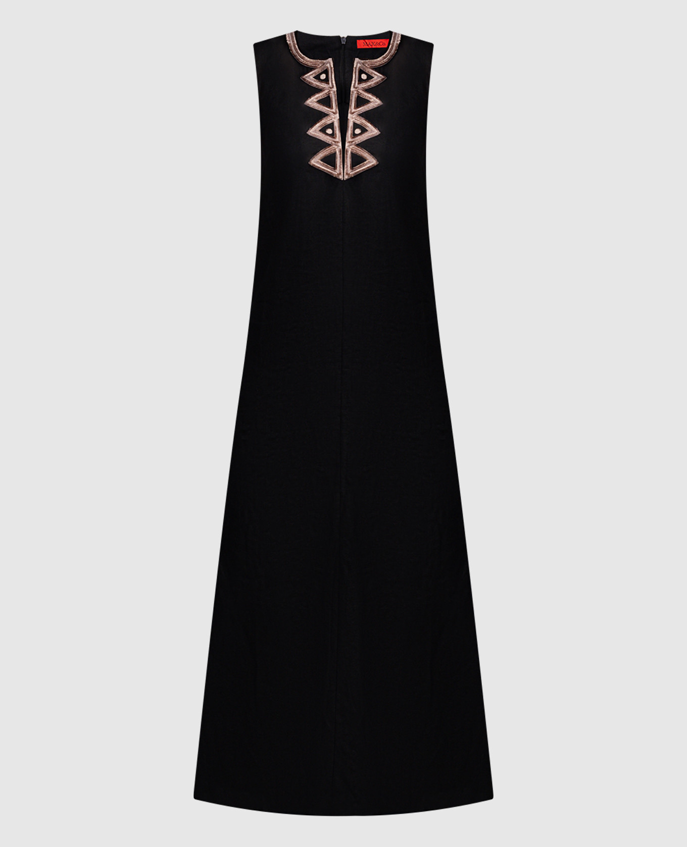 

Черное платье Souvenirs of Life из льна, Черный, Повседневные платья