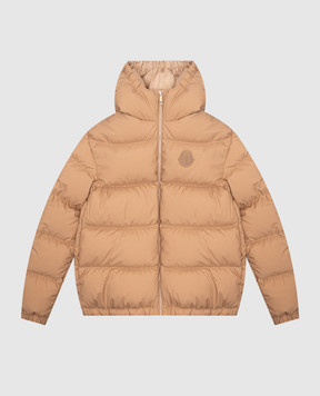 Moncler ENFANT Дитячий коричневий пуховик Claritia J29541A0007554A811214
