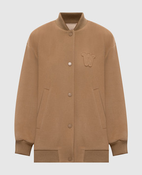 Max Mara Weekend Бежевий бомбер ADORNI з вовни ADORNI