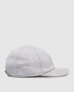 Doriani Cashmere Серая кепка из кашемира 119P6S10