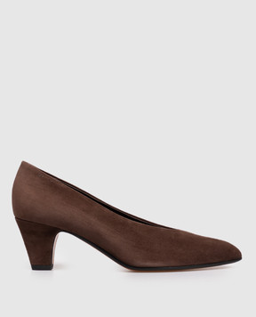 Bally Коричневые замшевые туфли Alva WP551ACP039