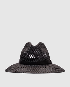 Max Mara Черная ажурная шляпа MAROCCO MAROCCO