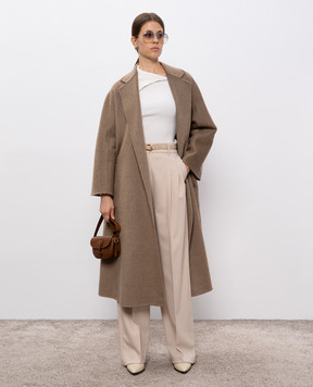 Max Mara Sportmax Белый гольф PINNA с молнией PINNA