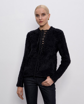 Tom Ford Чорний светр з вовною MAK823YAX181