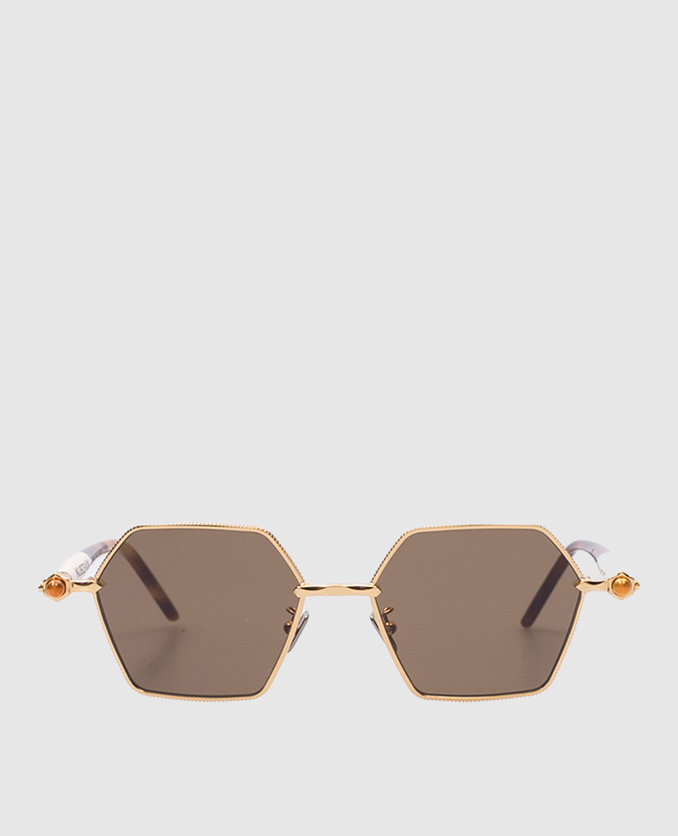 

Золотые очки P71 с эффектом черепахового панциря, Золотистый, Солнцезащитные очки
