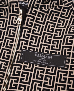 Balmain Дитяча спортивна куртка з нашивкою логотипа BW4630Z2411