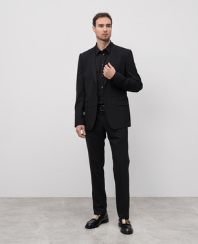 Dolce&Gabbana Чорна сорочка Martini G5EJ1TFU5U8