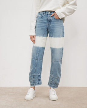 Jil Sander Блакитні джинси з ефектом відбілювання J02KA0230J46463