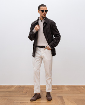 Brunello Cucinelli Коричневая куртка MR4566490