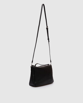 Gianni Chiarini Чорна шкіряна сумка крос-боді Nora BS10225GRN
