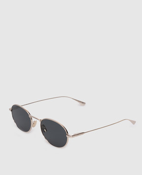 Saint Laurent Золотые очки с логотипом 822261Y9969