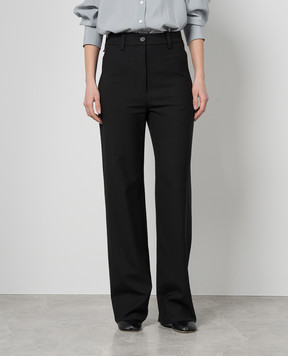 PROENZA SCHOULER Чорні штани Otis з вовною R2426003AY179